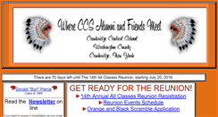 Desktop Screenshot of ccsindians.com